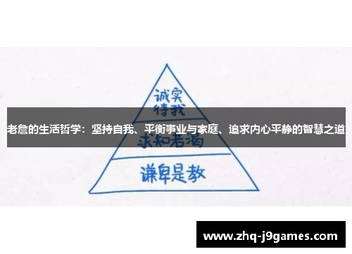 老詹的生活哲学：坚持自我、平衡事业与家庭、追求内心平静的智慧之道